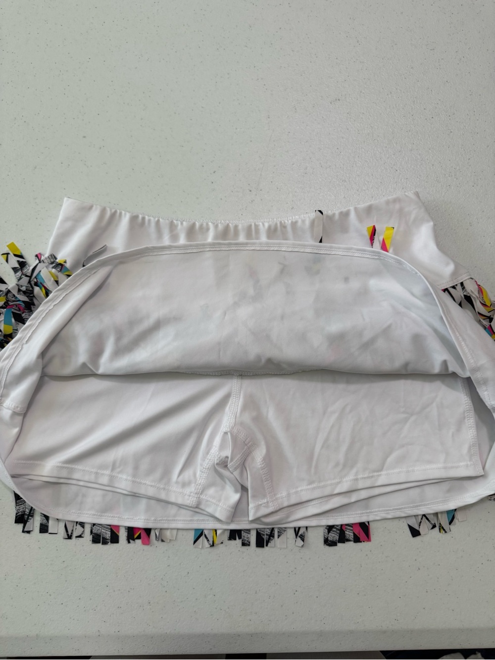 Lucky In Love Fringe Tennis Skirt NWT - Picture 9 of 11